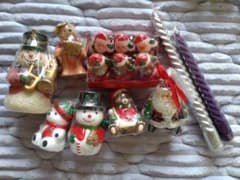 クリスマスキャンドル セットのサムネイル