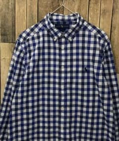 ラルフローレン チェックシャツ　キッズ　大人Sサイズ相当のサムネイル