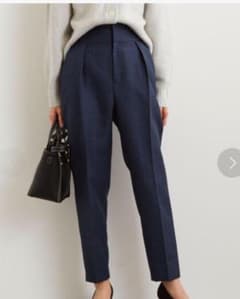 美品　グリーンレーベルリラクシング　チェック　パンツのサムネイル