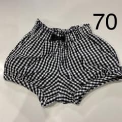 ショートパンツ かぼちゃパンツ　アカチャン本舗　70のサムネイル