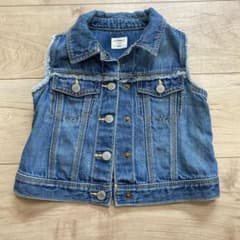 baby GAP デニムベスト ノースリーブ 105cmのサムネイル