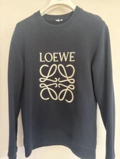 LOEWE アナグラム 刺繍 スウェット ネイビー | Mercari