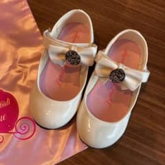 ビビディバビディブティック 18.0cm 白　シューズのサムネイル