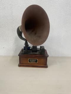 み*♡様 Technics製　蓄音機型オルゴール兼小物入れ「エジソン・オペラモデのサムネイル