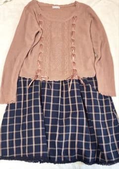 【axes femme】セーター、スカート2点セット