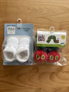 POLO Baby はらぺこあおむし ベビー靴下 2点セットのサムネイル
