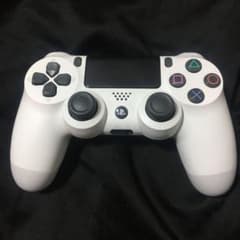 純正！！動作品♪PS4 コントローラー ホワイトのサムネイル