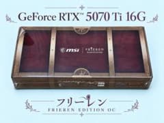 신품 MSI GeForce RTX 5070 Ti 장례식프리렌 그라보