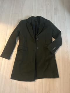 ZARA WOMAN オリーブグリーン チェスターコート Sサイズのサムネイル