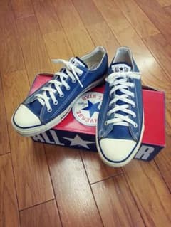 美品★コンバース USA製 紺のサムネイル