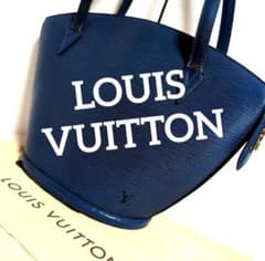 dn39 LOUIS VUITTON エピ サンジャック 青 トートバッグ - メルカリ