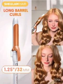 SHEGLAM HAIR カールヘアアイロン 32mm ロングバレル コテのサムネイル