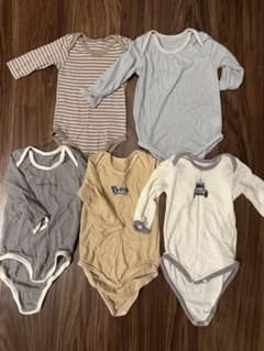 80サイズ　ロンパース5枚セット⭐︎のサムネイル