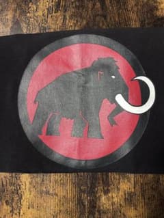 MAMMUT】マムート メンズロゴTシャツ（チャコールグレー）Sサイズのサムネイル