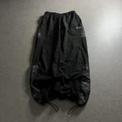 00s OAKLEY 迷彩 nylon pants y2k archive 00s archive OAKLEY 迷彩ブラックnylon pants y2k - メルカリ