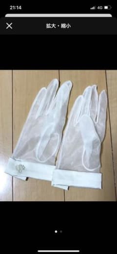 love tiara ウェディング　ショートグローブのサムネイル
