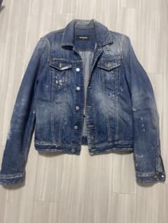DSQUARED2 デニムジャケット 48 ダメージ加工 - メルカリ