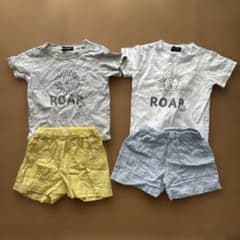 BeBe Tシャツ＆ショートパンツセット 80 双子のサムネイル