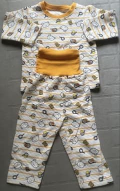 新品未使用 こぐまちゃん パジャマ 腹巻付き 95のサムネイル