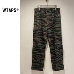 WTAPS 호랑이 카모 카고 바지 / 더블 탭 카모후라 위장