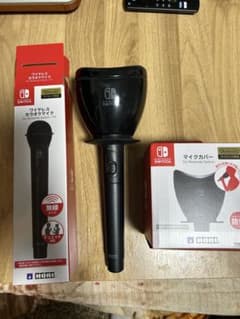 Switch ワイヤレス　カラオケ　マイク　ホリ　セットのサムネイル