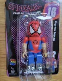 Spider-Man Bearbrick #16 Mangaverse Happy Lottery