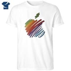 Apple Tシャツ ホワイト L 50周年記念　非売品 超レア・非売品】 Apple 50周年 Tシャツ 2XL - メルカリ