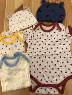 肌着 ロンパース 70のサムネイル