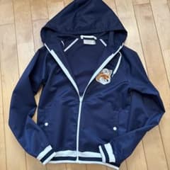 Maison Kitsuné ジップアップパーカー ネイビーのサムネイル