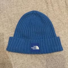 THE NORTH FACE ニット帽 ビーニー ブルーのサムネイル