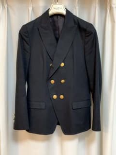 ato(アトウ) 綿ダブルブレストジャケットのサムネイル