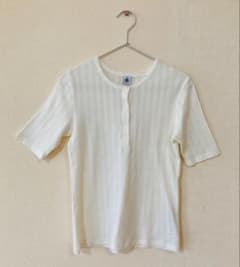 PETIT BATEAU 釘抜き半袖Tシャツのサムネイル