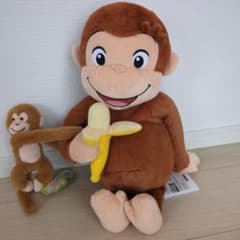 おさるのジョージ ぬいぐるみ 2体セットのサムネイル