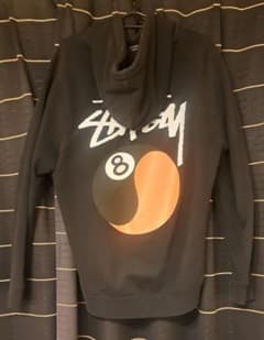 Stussy 8ボールロゴ ブラックパーカーのサムネイル