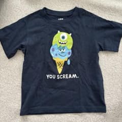 ピクサー モンスターズ・インク Tシャツ 110 ネイビーのサムネイル