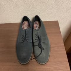 Hawkins スエード レースアップシューズ ネイビーのサムネイル