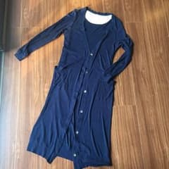 UKI様専用☆春先ぴったりのやわらか素材☆SHIPSロングカーディガンのサムネイル
