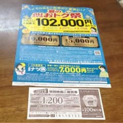 JCOM auクーポン、ユナイテッドシネマ割引券のサムネイル