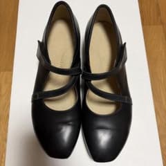 viel Huldストラップパンプス 黒のサムネイル