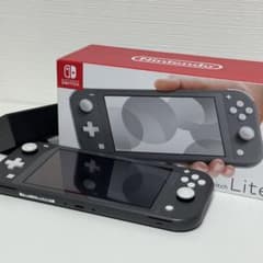 Nintendo Switch Lite グレー 本体 キャリングケース付のサムネイル
