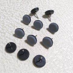 家具スライダー 　釘付き 11個セット PTFE 椅子脚 家具移動 キズ防止のサムネイル