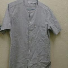 【Nonnative】ノーカラー半袖シャツのサムネイル