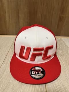 UFC 赤白 キャップ 調整可能のサムネイル