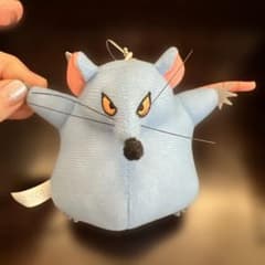 ドラゴンクエスト　ぬいぐるみ　マスコット　おおねずみ　キーホルダー