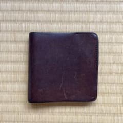 SYRINX Hitoe Fold 二つ折り財布 ダークブラウンのサムネイル