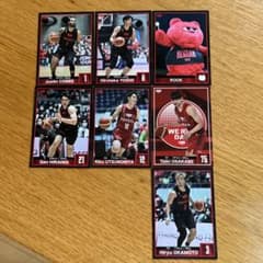 Bリーグ　アルバルク東京　選手カード2022-23（7枚セット）のサムネイル