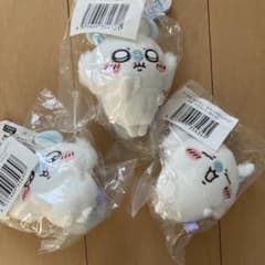 ちいかわ 褒めろッ モモンガだらけくじ E賞 マスコット 3種セット