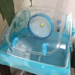 ハムスター　ケージ　ゲージ　ハムポット　ブルーのサムネイル
