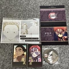 猗窩座 狛治 恋雪 慶蔵 チェキ ポスカ 缶バッジ ダイニング くじ