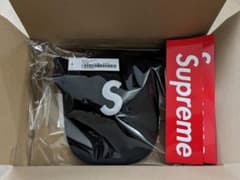 SUPREME Seersucker S LOGO 6-PANEL Cap(黒)のサムネイル